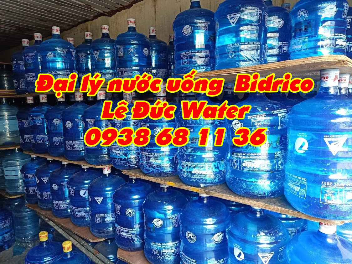 đại lý nước uống Bidrico Lê Đức