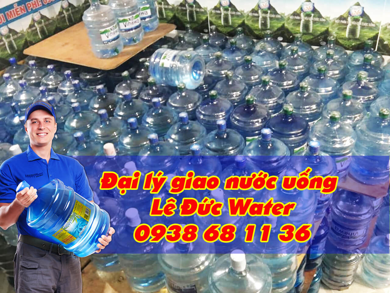 Giao nước uống nhanh chóng tại quận Tân Bình