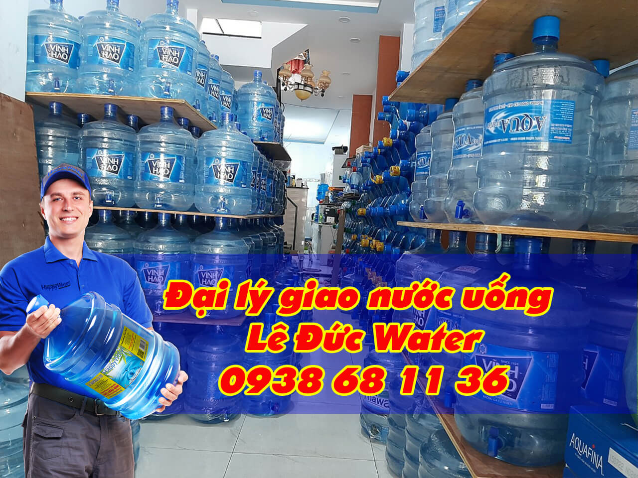 Giao nước uống nhanh chóng tại quận Tân Bình